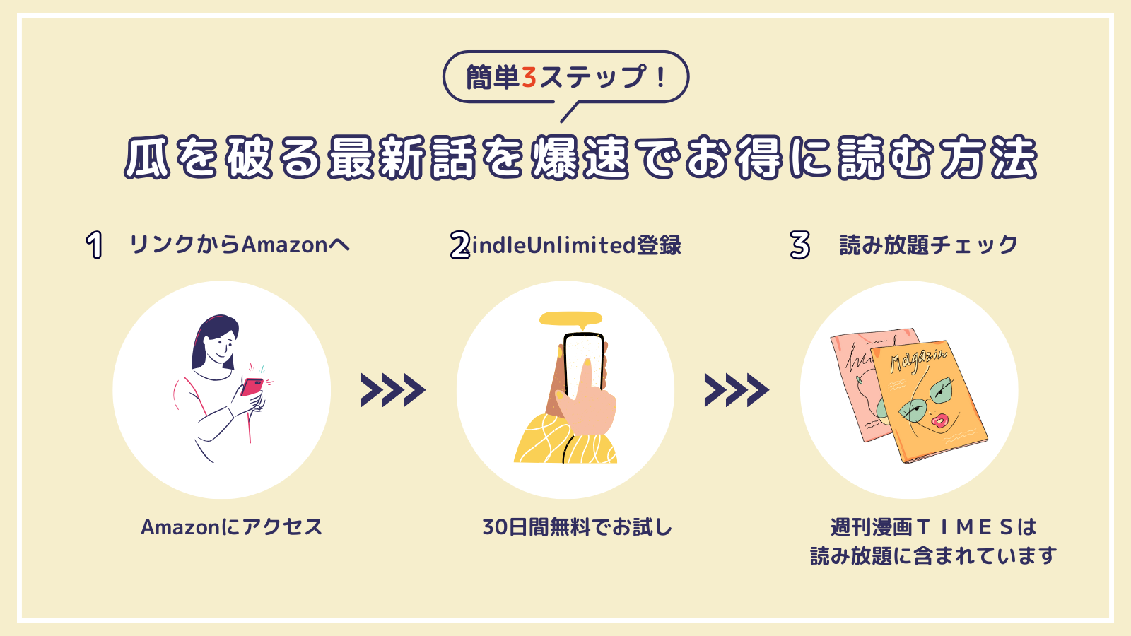 瓜を破る64話をお得に読むには？